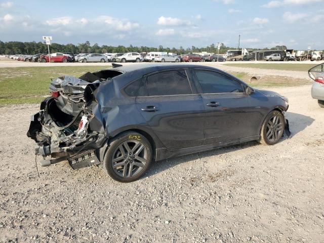 3KPF34AD1ME386919 - 2021 KIA FORTE GT LINE GRAY photo 3