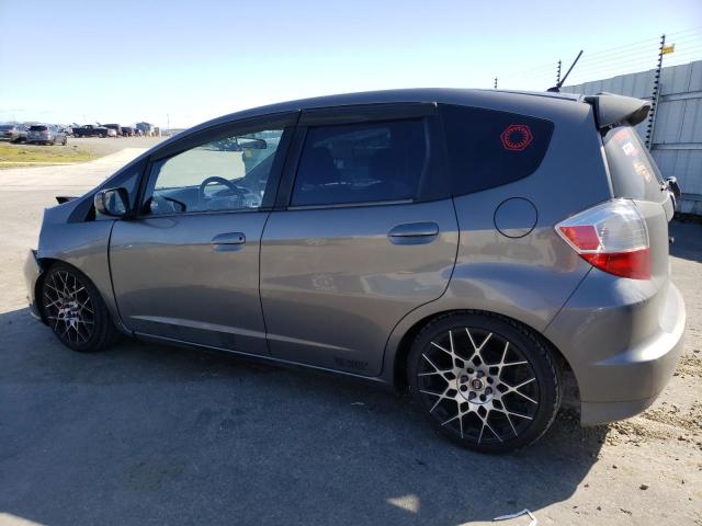 JHMGE8H36DC062258 - 2013 HONDA FIT GRAY photo 2