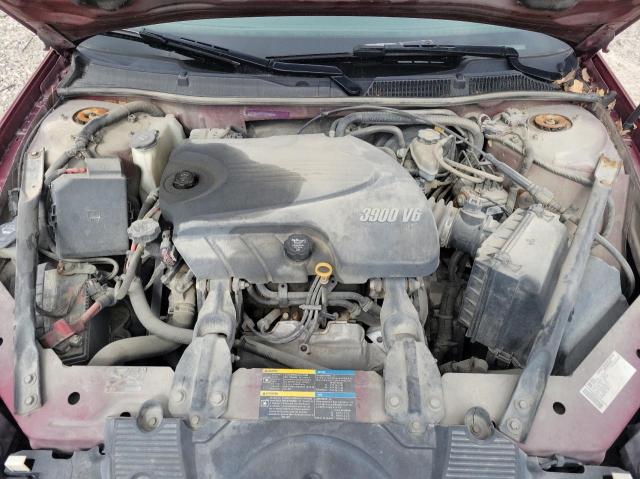 2G1WC57M091238805 - 2009 CHEVROLET IMPALA 2LT BURGUNDY photo 7