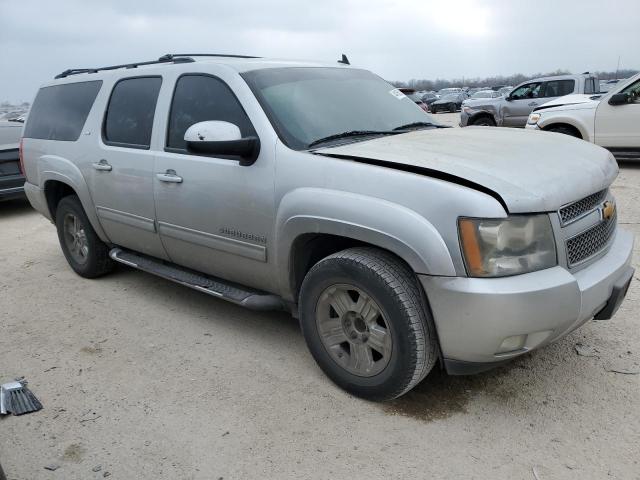 1GNUCJE07AR130532 - 2010 CHEVROLET SUBURBAN C1500 LT SILVER photo 4