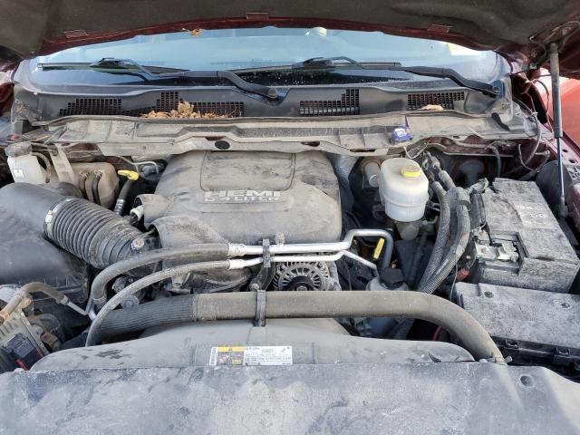 3C6UR5DJ4JG108293 - 2018 RAM 2500 SLT BURGUNDY photo 11
