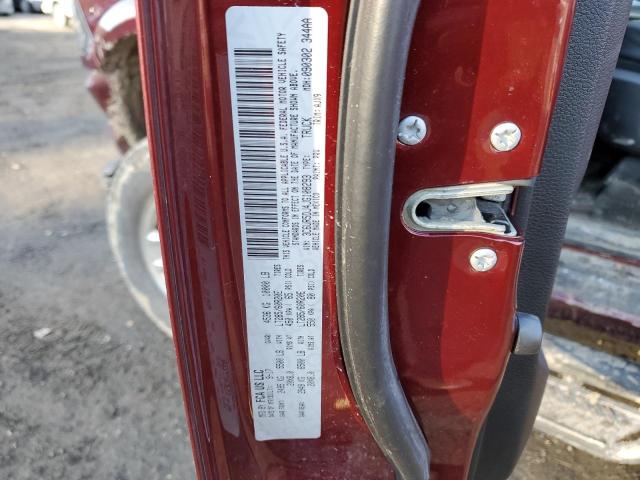 3C6UR5DJ4JG108293 - 2018 RAM 2500 SLT BURGUNDY photo 12