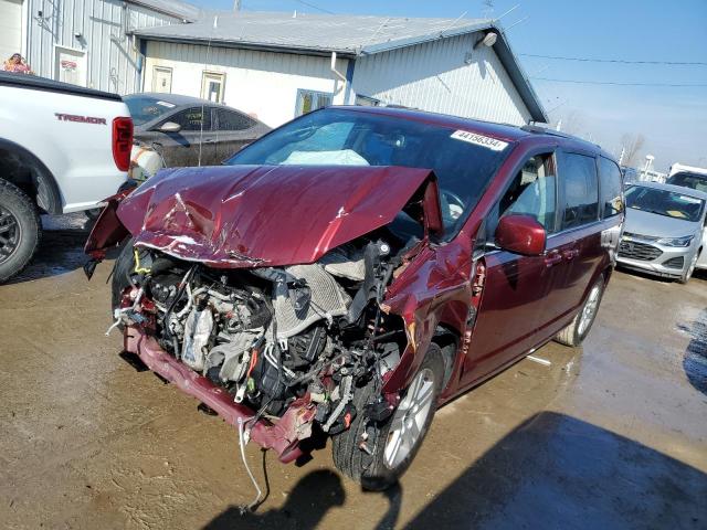 2C4RDGCG9KR771840 - 2019 DODGE GRAND CARA SXT BURGUNDY photo 1