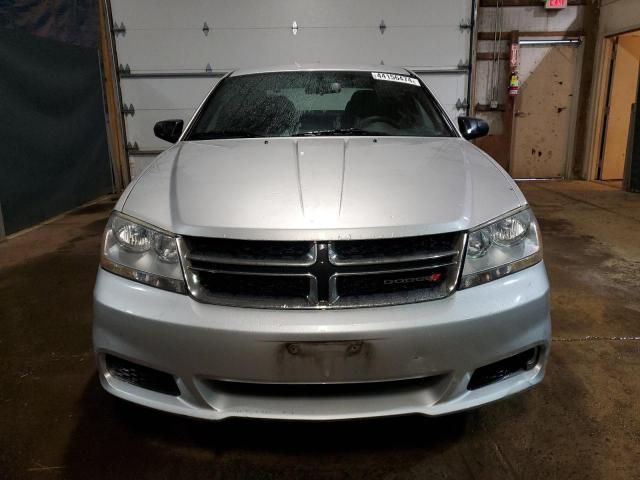 1C3CDZAB7CN237800 - 2012 DODGE AVENGER SE SILVER photo 5