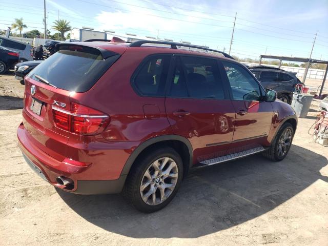 5UXZV4C59D0B05019 - 2013 BMW X5 XDRIVE35I MAROON photo 3