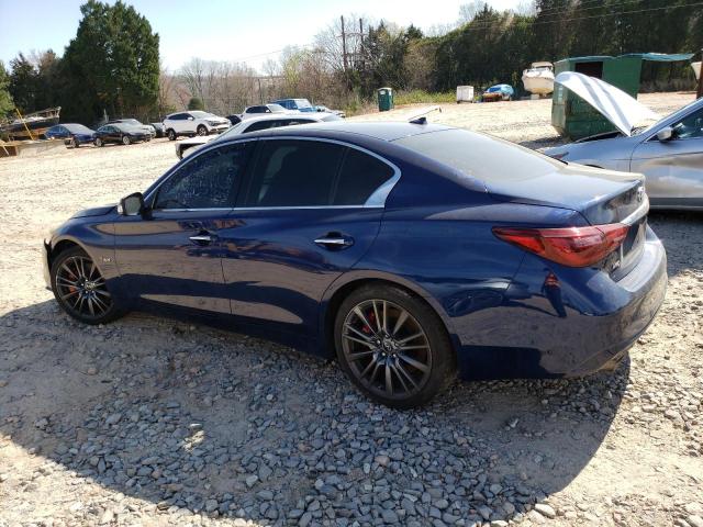 JN1FV7AR6KM800317 - 2019 INFINITI Q50 RED SP BLUE photo 2