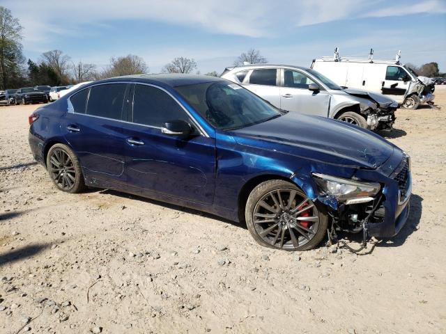 JN1FV7AR6KM800317 - 2019 INFINITI Q50 RED SP BLUE photo 4