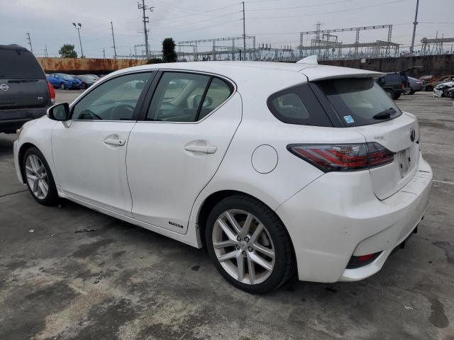 JTHKD5BH1F2219204 - 2015 LEXUS CT 200 WHITE photo 2