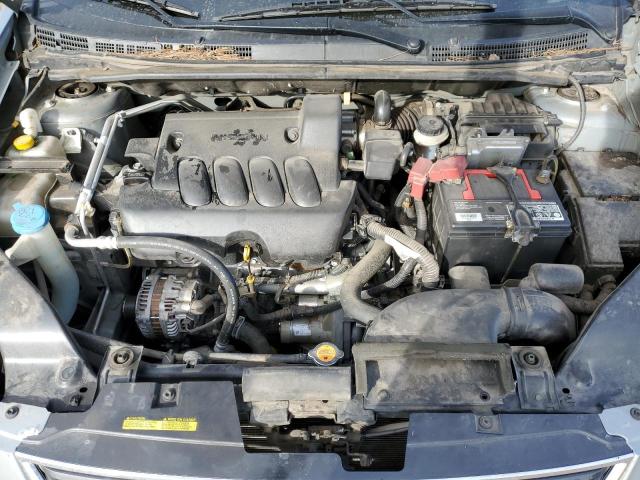 3N1AB6AP4CL662462 - 2012 NISSAN SENTRA 2.0 GRAY photo 11