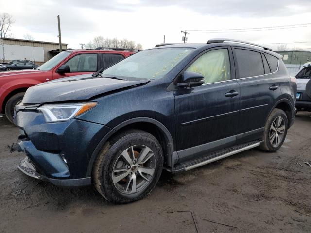 JTMRFREV7JJ721409 - 2018 TOYOTA RAV4 ADVENTURE BLUE photo 1