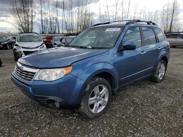 JF2SH64609H750727 - 2009 SUBARU FORESTER 2.5X LIMITED BLUE photo 1