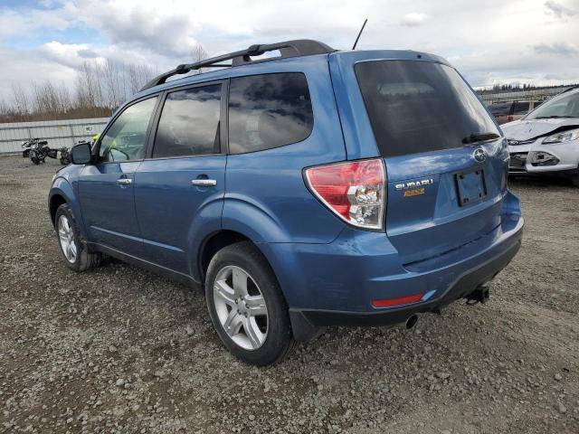 JF2SH64609H750727 - 2009 SUBARU FORESTER 2.5X LIMITED BLUE photo 2