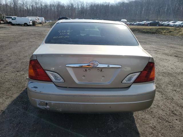 4T1BF28B6YU084351 - 2000 TOYOTA AVALON XL GOLD photo 6