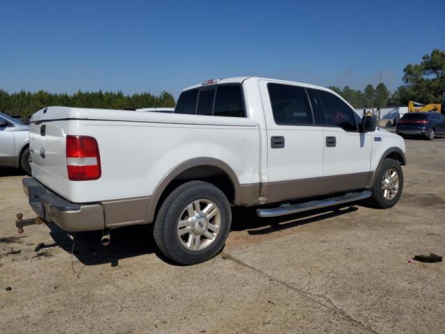 1FTPW12544KD61463 - 2004 FORD F150 SUPERCREW WHITE photo 3