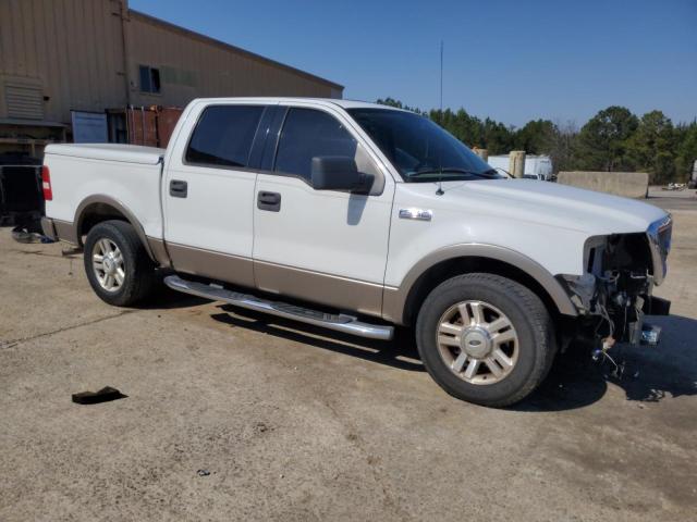 1FTPW12544KD61463 - 2004 FORD F150 SUPERCREW WHITE photo 4