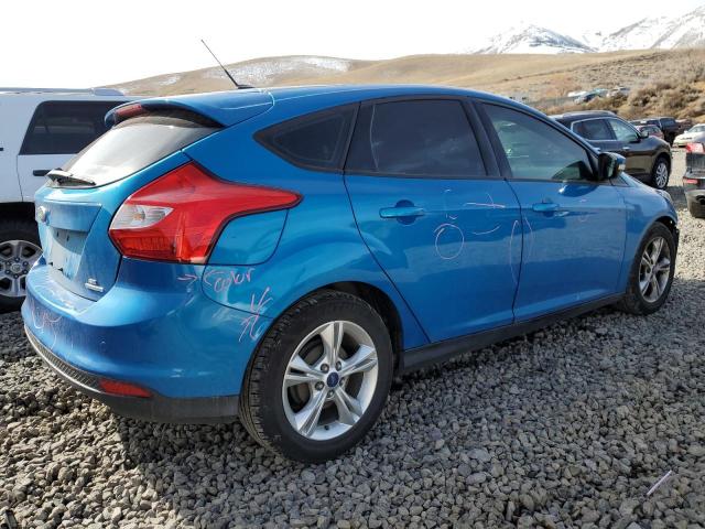 1FADP3K22EL374750 - 2014 FORD FOCUS SE BLUE photo 3