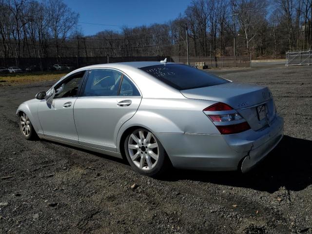 WDDNG86X08A183173 - 2008 MERCEDES-BENZ S 550 4MATIC SILVER photo 2