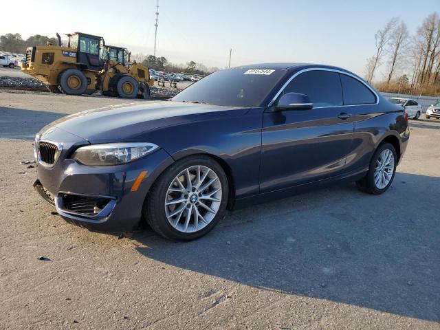 WBA1F7C51FV367419 - 2015 BMW 228 XI BLUE photo 1