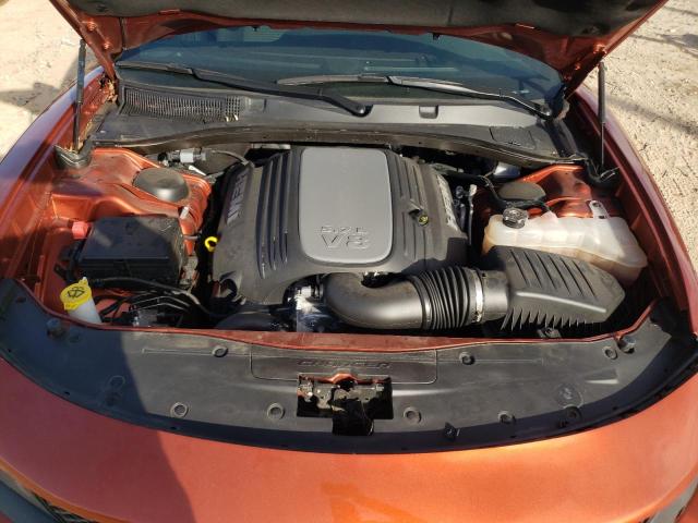 2C3CDXCT7LH177780 - 2020 DODGE CHARGER R/T ORANGE photo 11