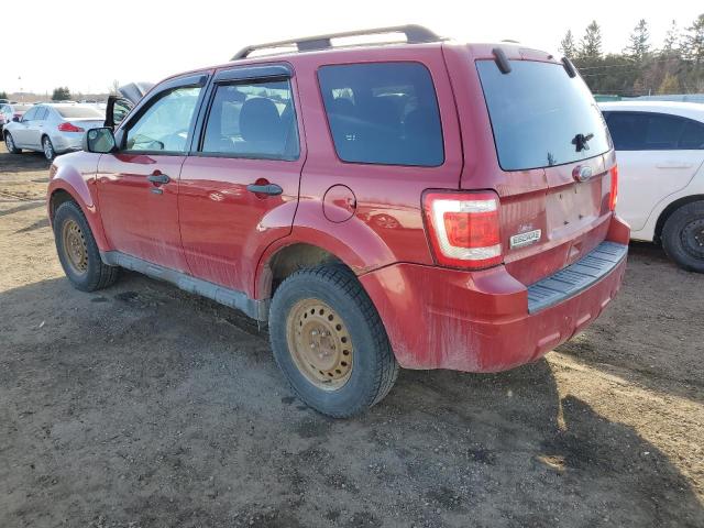 1FMCU0D74AKC39397 - 2010 FORD ESCAPE XLT RED photo 2