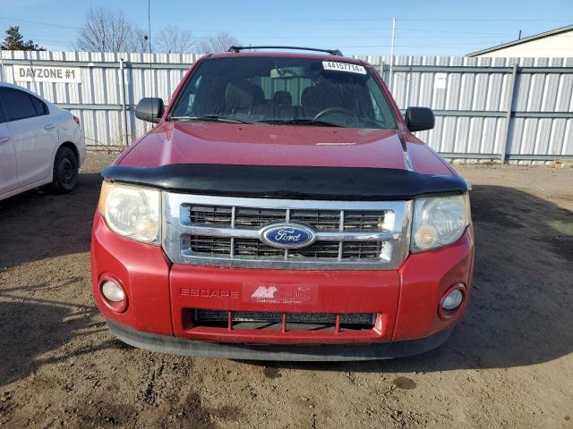 1FMCU0D74AKC39397 - 2010 FORD ESCAPE XLT RED photo 5