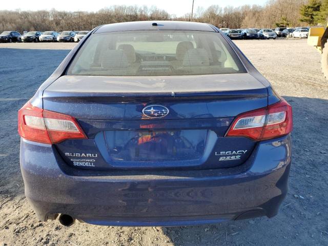 4S3BNAD65F3034036 - 2015 SUBARU LEGACY 2.5I PREMIUM BLUE photo 6