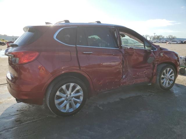 LRBFXFSX1HD123246 - 2017 BUICK ENVISION PREMIUM II RED photo 3