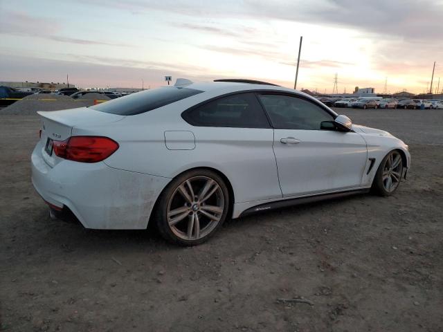 WBA3R1C53FK195702 - 2015 BMW 435 I WHITE photo 3