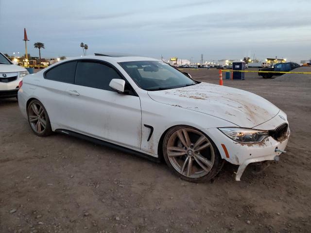 WBA3R1C53FK195702 - 2015 BMW 435 I WHITE photo 4