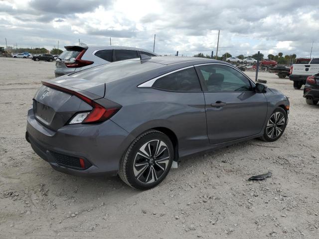 2HGFC3B79GH362235 - 2016 HONDA CIVIC EXL GRAY photo 3