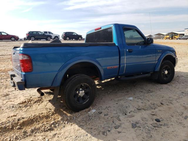 1FTYR10UX1PB50000 - 2001 FORD RANGER BLUE photo 3