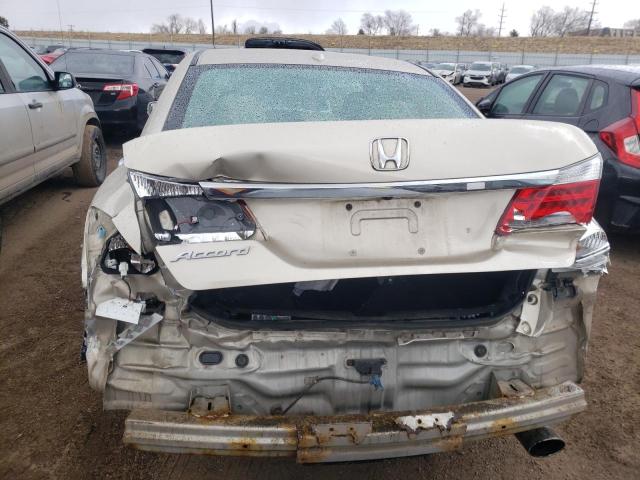 1HGCR2F84DA069366 - 2013 HONDA ACCORD EXL BEIGE photo 6