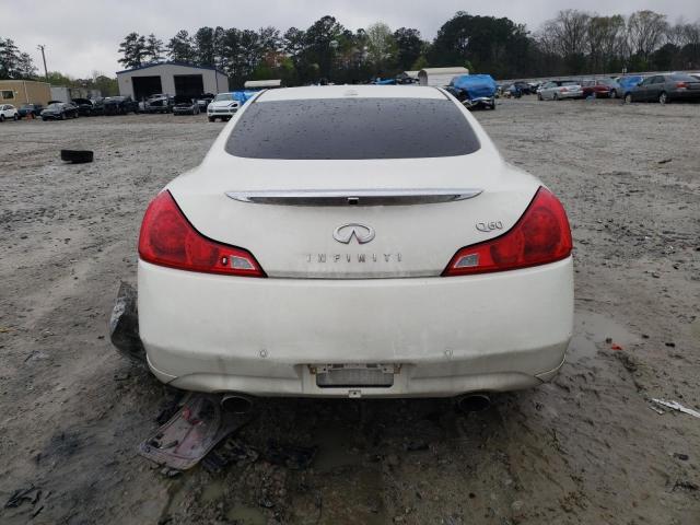 JN1CV6EKXEM110021 - 2014 INFINITI Q60 JOURNEY WHITE photo 6