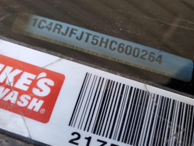 1C4RJFJT5HC600264 - 2017 JEEP GRAND CHER SUMMIT Ağ foto 13