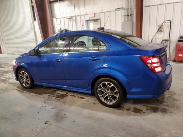 1G1JD5SB3H4137564 - 2017 CHEVROLET SONIC LT BLUE photo 2