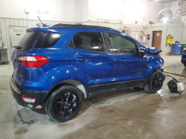 MAJ3S2GE0KC273516 - 2019 FORD ECOSPORT SE BLUE photo 3