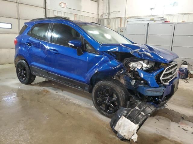 MAJ3S2GE0KC273516 - 2019 FORD ECOSPORT SE BLUE photo 4