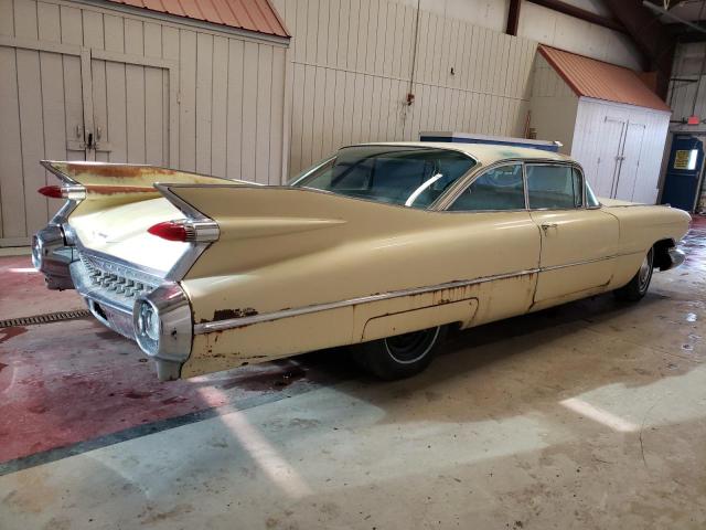 59J031918 - 1959 CADILLAC DEVILLE TAN photo 3