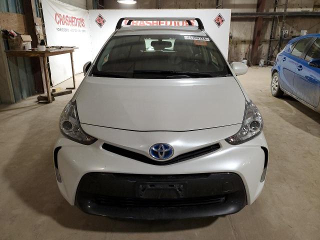 JTDZN3EU9FJ023849 - 2015 TOYOTA PRIUS V WHITE photo 5