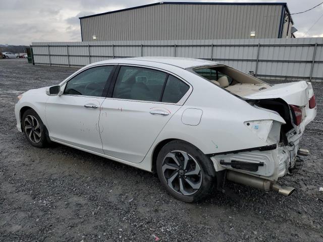 1HGCR3F89GA006743 - 2016 HONDA ACCORD EXL WHITE photo 2