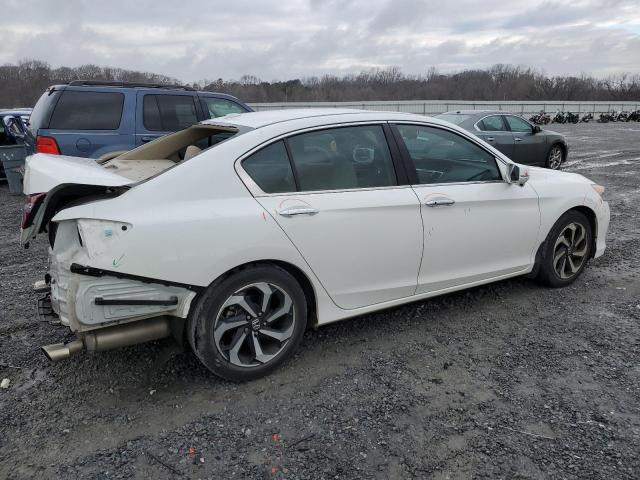 1HGCR3F89GA006743 - 2016 HONDA ACCORD EXL WHITE photo 3