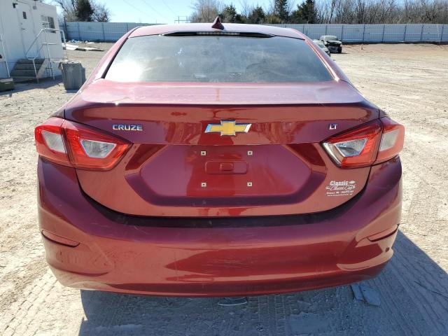 1G1BE5SM8J7135414 - 2018 CHEVROLET CRUZE LT MAROON photo 6