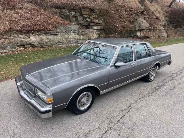 1G1BN51EXKR192469 - 1989 CHEVROLET CAPRICE CLASSIC GRAY photo 2