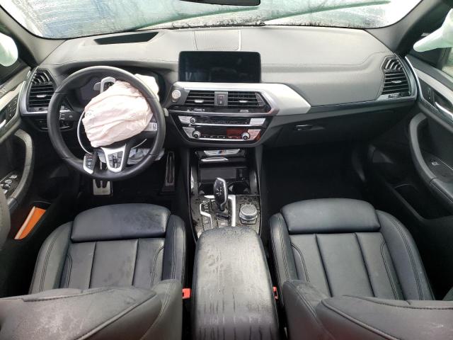 5UXTY9C08M9E42775 - 2021 BMW X3 XDRIVEM40I BLUE photo 8