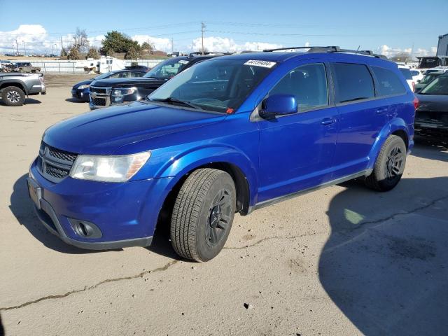 3C4PDCBG8CT325095 - 2012 DODGE JOURNEY SXT BLUE photo 1