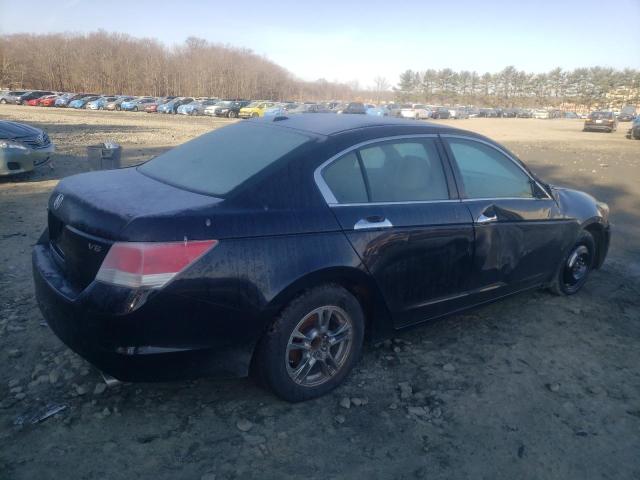 1HGCP36808A015452 - 2008 HONDA ACCORD EXL BLACK photo 3