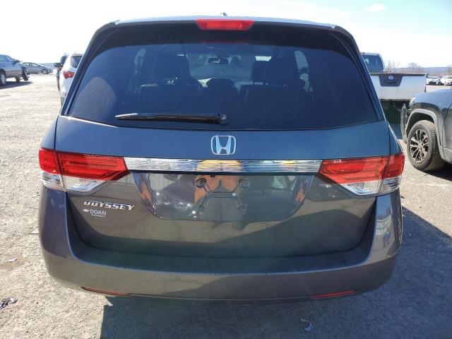 5FNRL5H6XGB037752 - 2016 HONDA ODYSSEY EXL GRAY photo 6