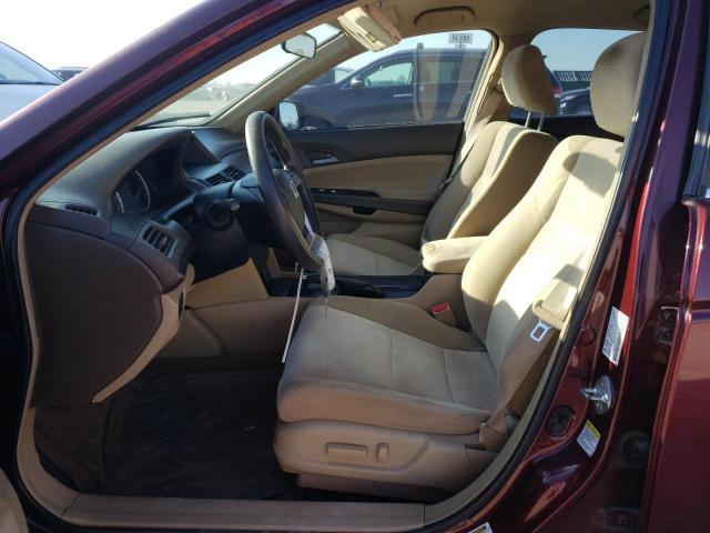 1HGCP26469A174954 - 2009 HONDA ACCORD LXP BURGUNDY photo 7