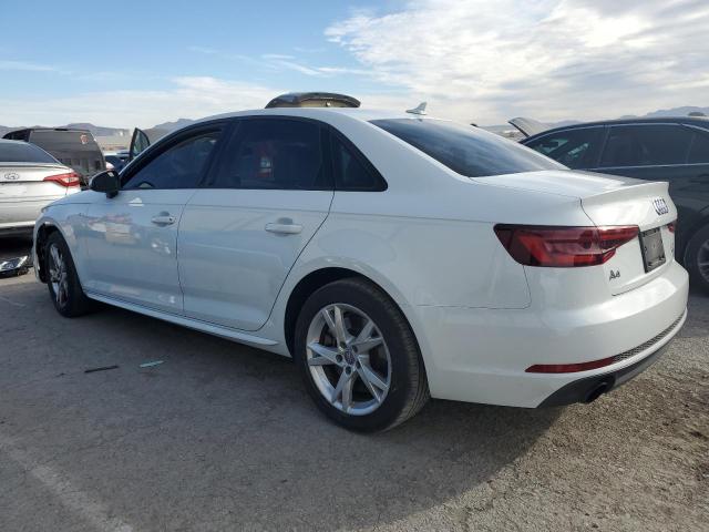 WAUDNAF45JA218107 - 2018 AUDI A4 PREMIUM WHITE photo 2