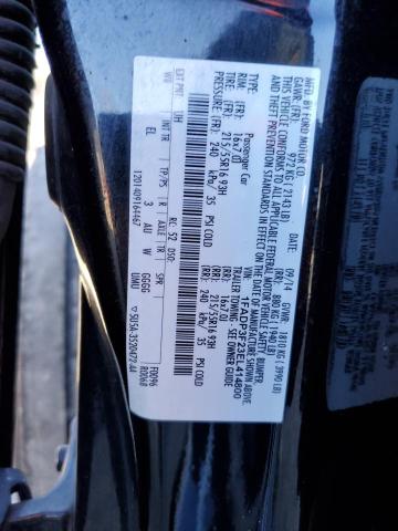 1FADP3F23EL414800 - 2014 FORD FOCUS SE BLACK photo 13